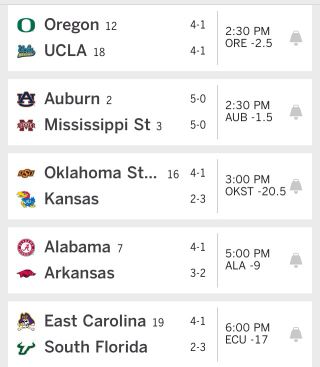 Illustration for article titled The Saturday College Football Thread